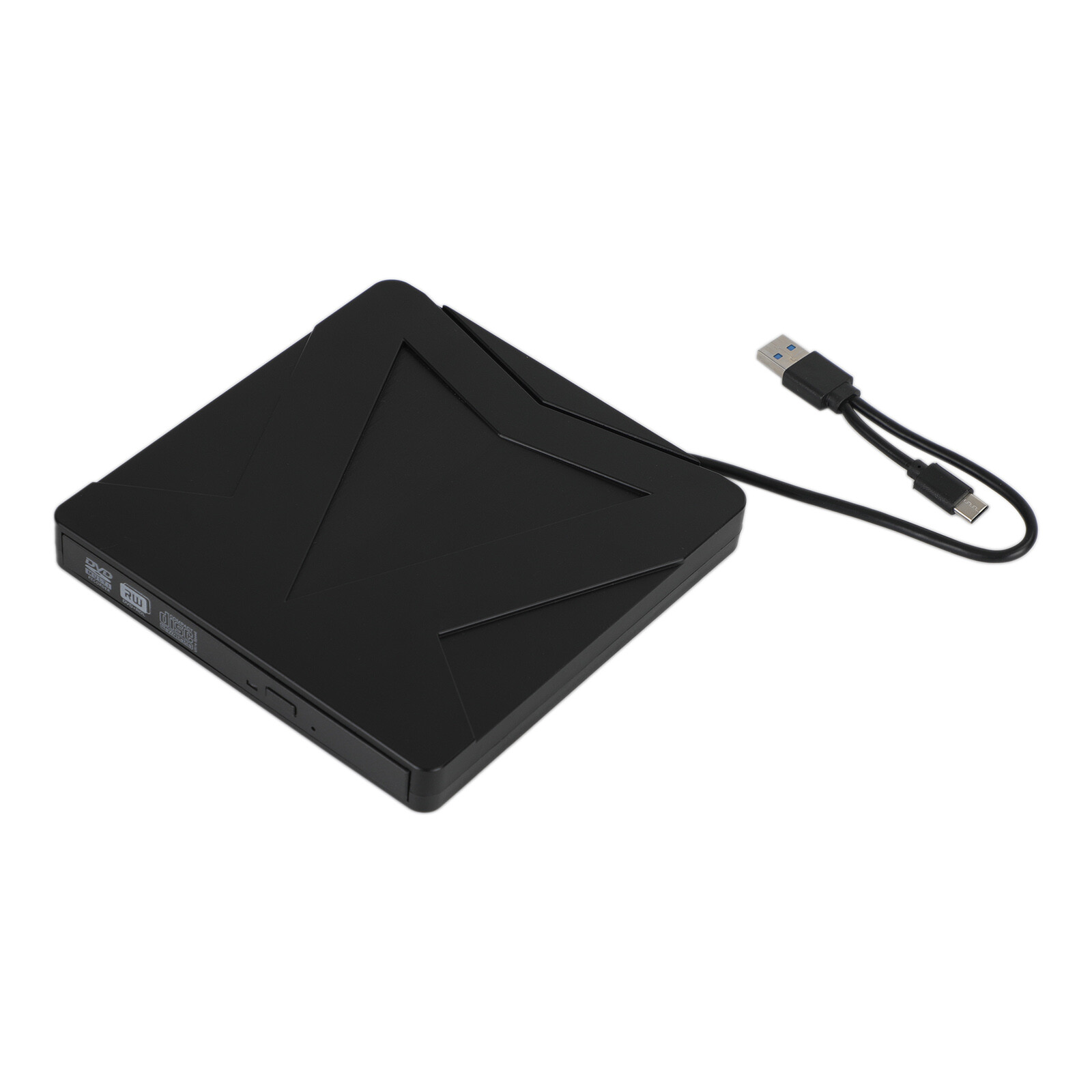 USB Type-C 7 IN 1 External ray Disc Writer  Reader CD DVD Drive USB 3.0.