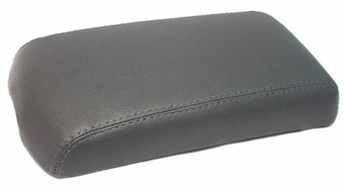 Fits 08-13 Nissan Rogue Dark Gray Real Leather Center Console Armrest Cover - Bild 3 von 7