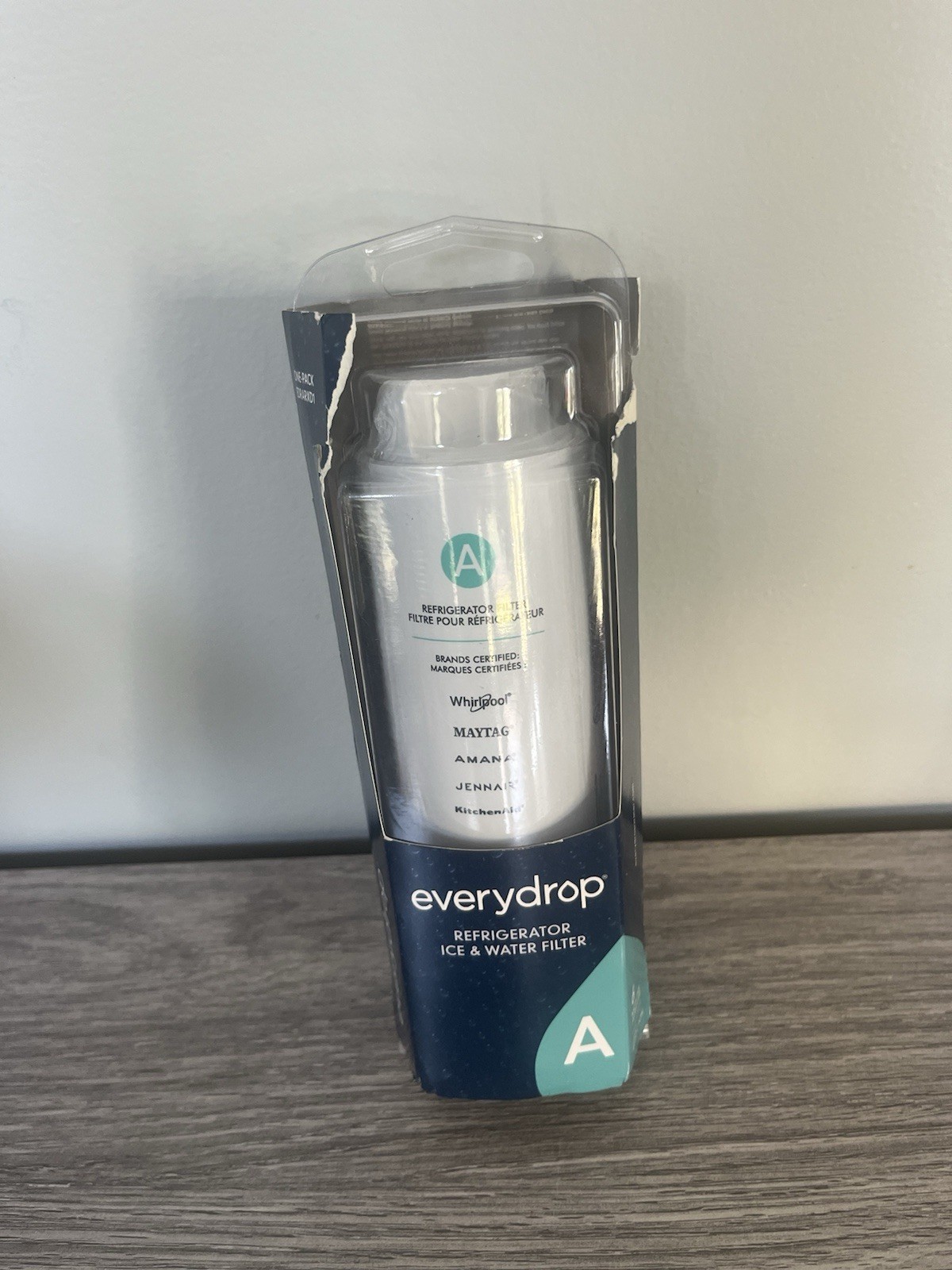 Everydrop Refrigerator Water Filter A  * EDRARXD1 * NEW-damaged box UNOPENED