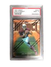 JAKE the snake PLUMMER  Rookie Card - 1997 FINEST #234 - Cardinals - PSA 9 mint