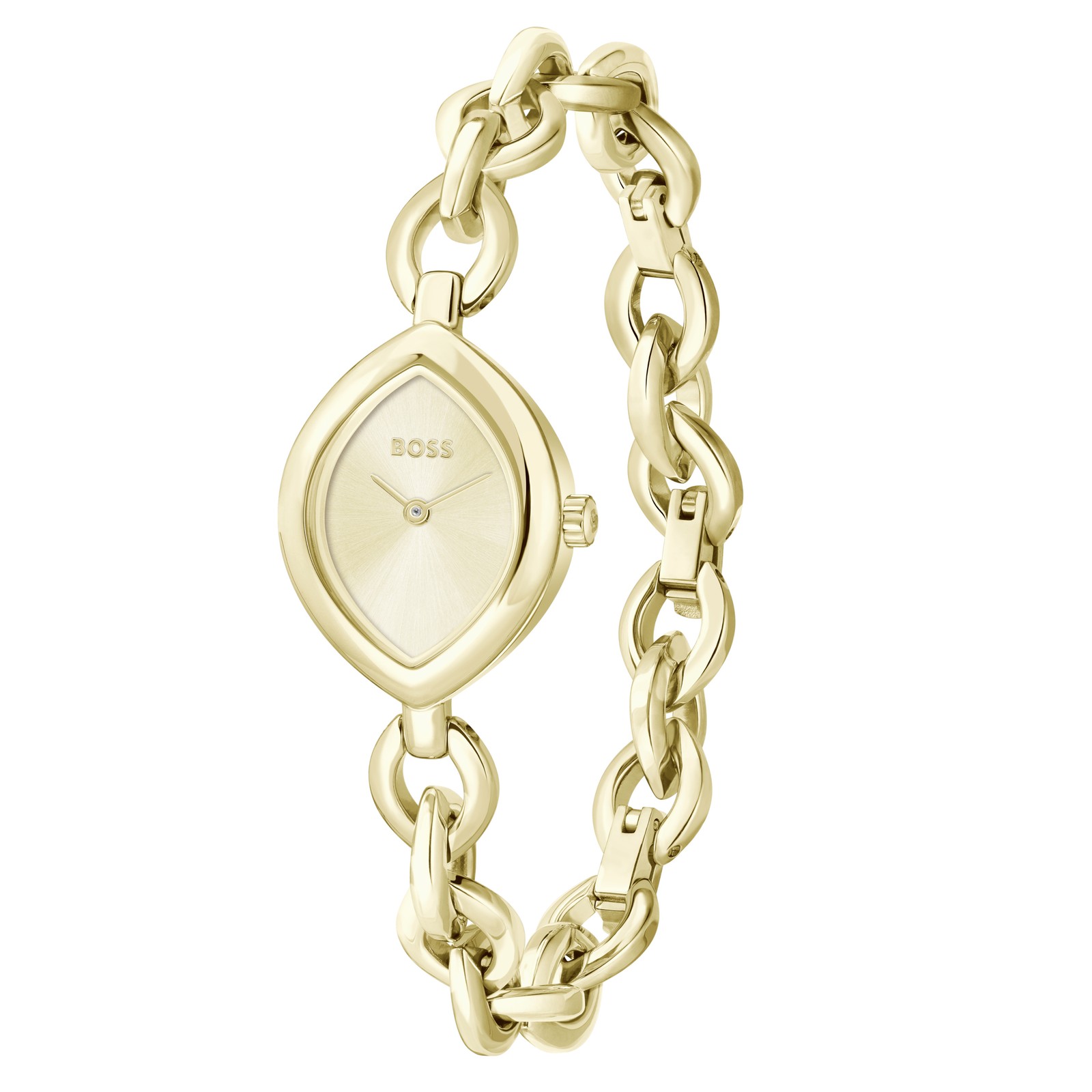 Boss Watch Ladies Wrist Watch 1502839 Gold Coloured, 23mm