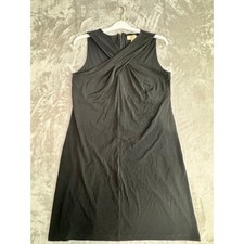Michael Kors Black Sleeveless Sheath Dress Career Party Elegant L