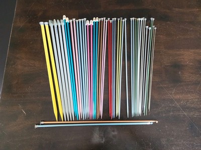 Large Mixed Lot Knitting Needles Assorted Brands 22 Sets 