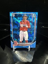 2025 Bowman Chrome Sapphire Image Variation Marcelo Mayer RC Boston Red Sox #39