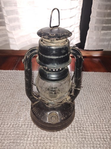 Vintage Dietz Little Wizard Kerosene Lantern Syracuse, NY USA 11” Tall LOC NOB - Picture 2 of 11