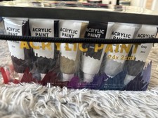 24er Acrylfarben Set – 24×22ml – viele Farben – neu / Malfarben Set