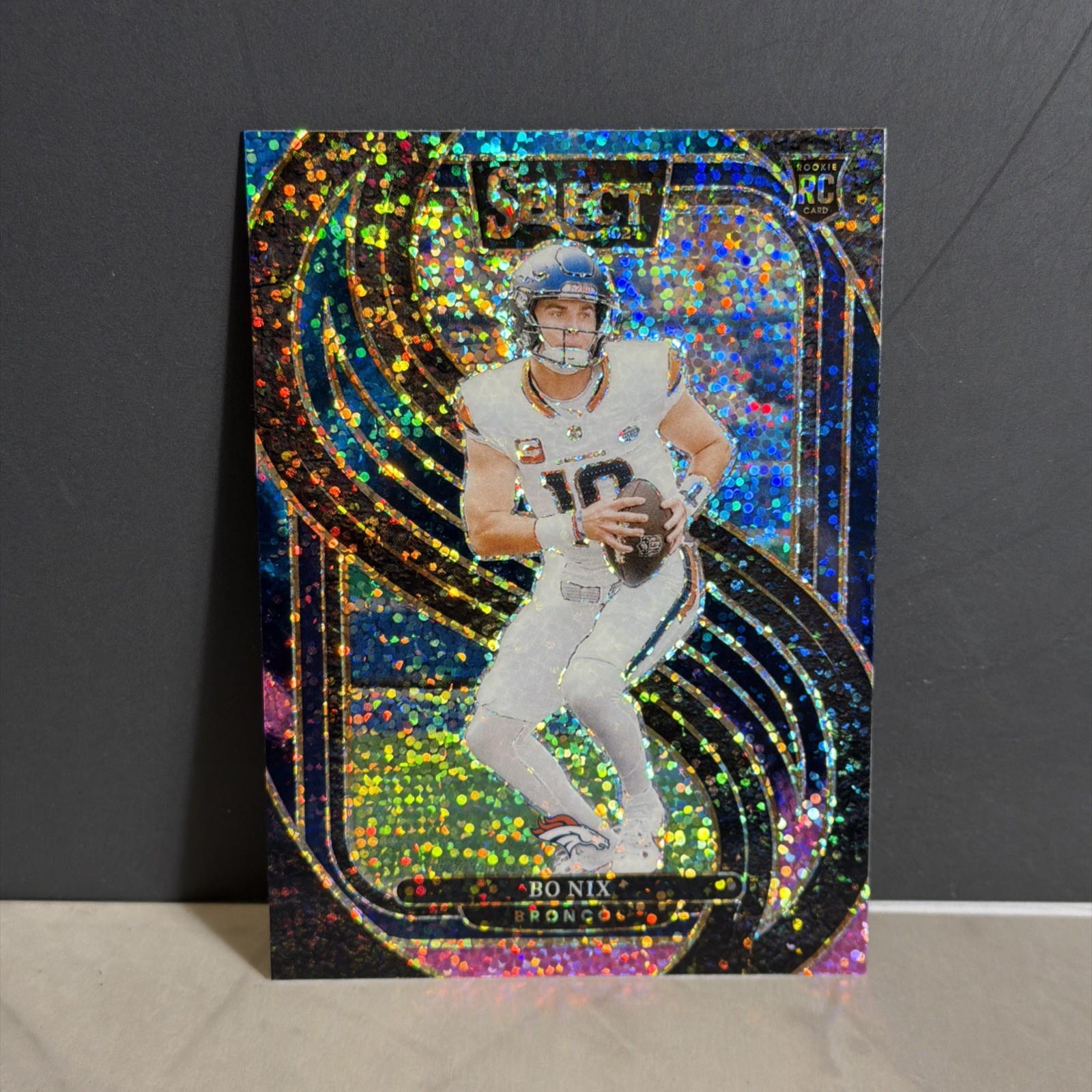 2024 Panini Select Premier Level Cosmic Bo Nix #117