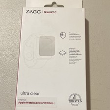 ZAGG Ultra Clear Screen Protector for Apple Watch Series 7 41mm