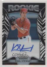 2019 Panini Prizm Rookie Zebra Prizm 15/50 Kohl Stewart #RA-KS Auto 0eo6