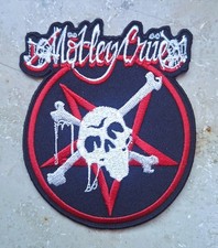AUFBÜGLER / PATCH / AUFNÄHER -- MÖTLEY CRÜE -- HEAVY METAL / GLAM METAL