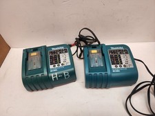 Lot 2 Makita DC18RA 7.2V to 18V Ni-MH Lithium Rapid Battery Charger