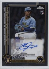 2025 Topps Chrome Rookie Auto Carlos Rodriguez #RA-CR Auto 6g7