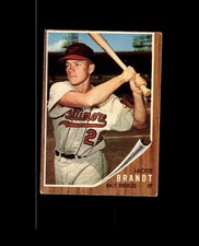1962 Topps 165 Jackie Brandt VG #D1,519217