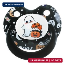 Cute Adult Pacifier for Anxiety Halloween: Large Size Big Shield Binky for Sleep