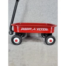 Radio Flyer Red Metal Small Wagon Classic Toy Kids Outdoor Play Garden Yard Cart