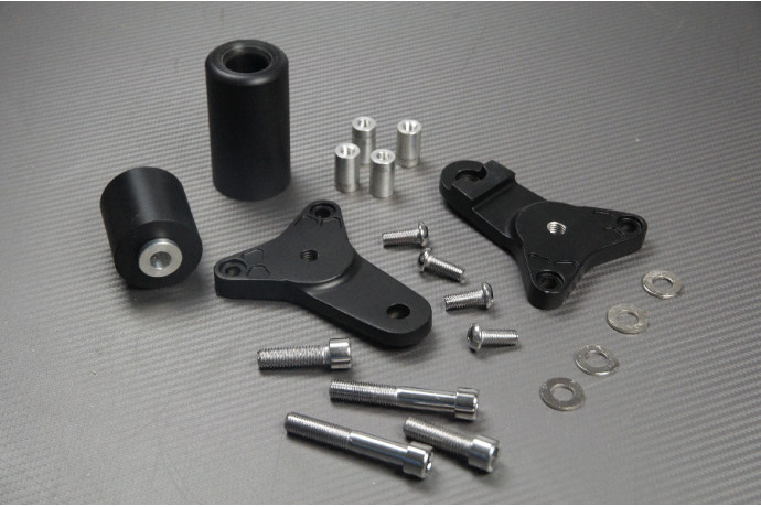 Kit tampons protection GSXR 750 Suzuki éviter casse carter moteur Téflon 2011-2017