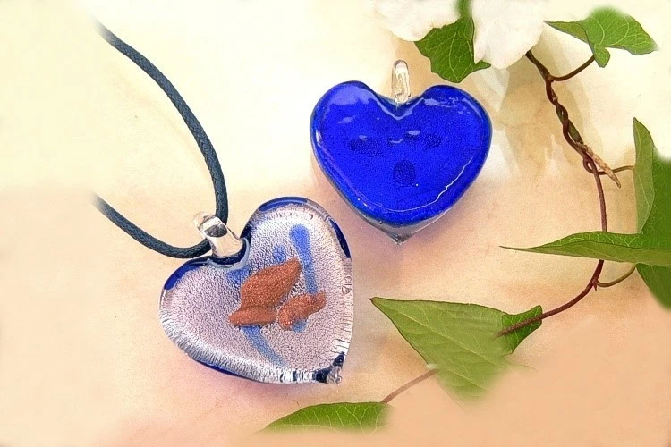 SilberDream Glas-Anhänger + Band -Moise- MXK64 - Bild 2 von 2