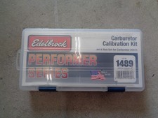 Edelbrock 1489 Kit Calibration Kit For 1411 High Performance Racing Parts