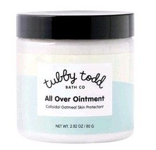 Tubby Todd Bath CO (All Over Ointment) Colloidal Oatmeal Skin Protectant 8oz 