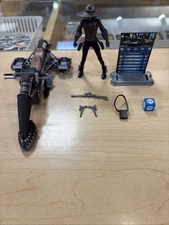 Star Wars Clone Wars Cad Bane & Pirate Speeder Bike Loose Complete Hasbro 2011