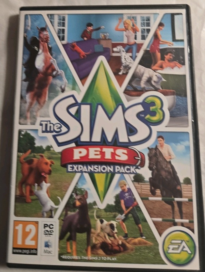 The Sims 3 Pets Expansion Pack for PC DVD