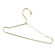 10Pcs Doll House Clothes Hanger Stainless Steel Cute Doll Garment Hanger Outf UK