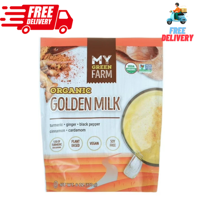 #ad #ad My Green Farm Organic Golden Milk Powder 6 oz $6.18