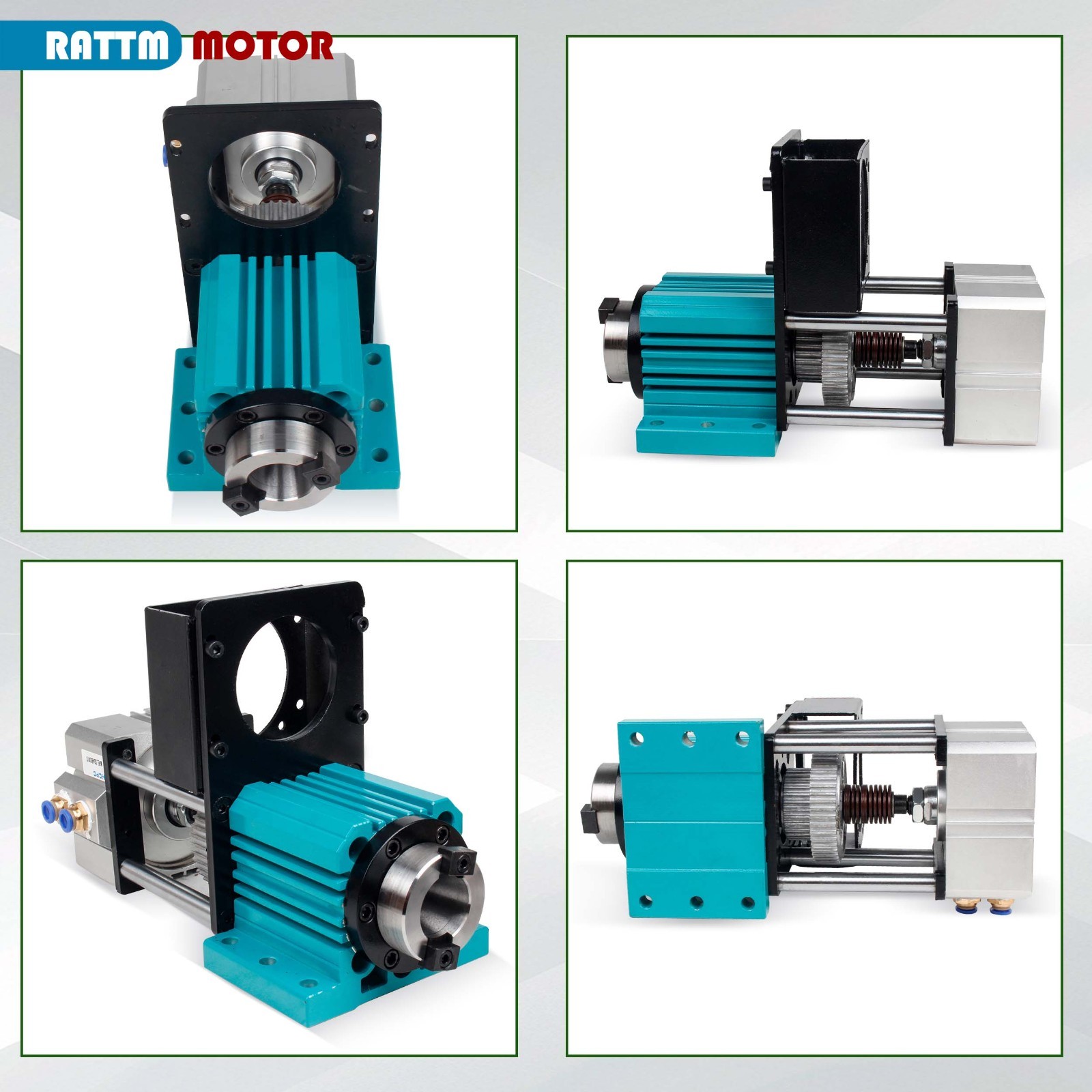 CN SHIP】BT30 ATC Cylinder Pneumatic Semi-Automatic Tool Changer Spindle Motor