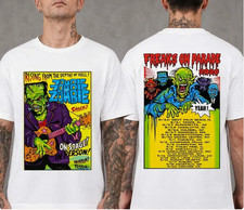 Rob Zombie Freaks On Parade Tour 2026 Shirt Concert Tour Schedule Tee