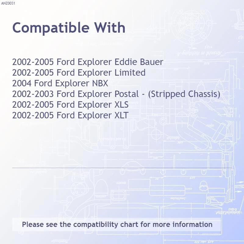 Juego de faros de cristal de lente transparente negro para Ford Explorer 2002-2005 Foto 2 de 2