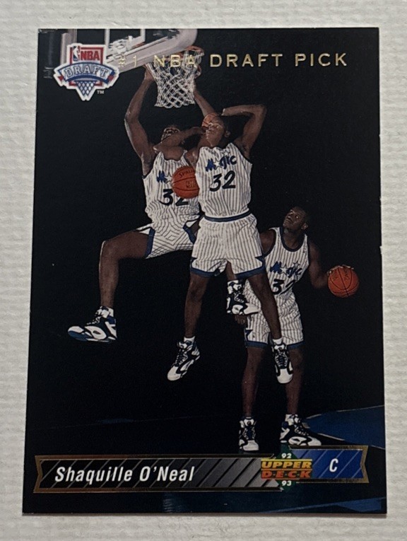 1992-93 Upper Deck - Shaquille O'Neal #1 (RC)- HOF🔥🔥