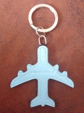 Ancien Porte Clés Air France Airbus A320 Marseille Imitation Cuir