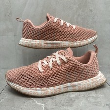 No Bull Sneakers Mesh Salmon Pink Cross Training Sneakers Men  s 7 Women  s 8.5