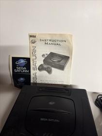 SEGA Saturn Console MK-80000 Complete w/ Box & Manual! TESTED!!!