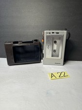 VTG Panasonic RQ-337 Cassette Player Recorder Silver- Parts Or Repair UNTESTED