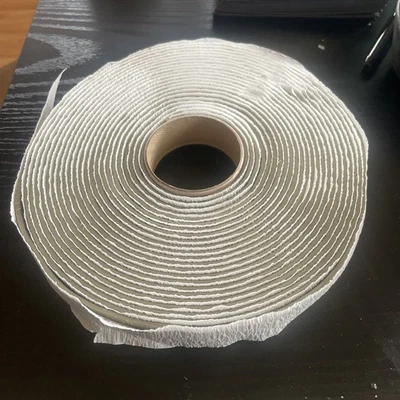 LLPT Butyl Seal Putty Tape White 1 Inch x 33 Feet for Leak Proof RV Repair Windo