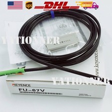 One KEYENCE FU-67V Fiber Optic Sensor New Fast Shipping