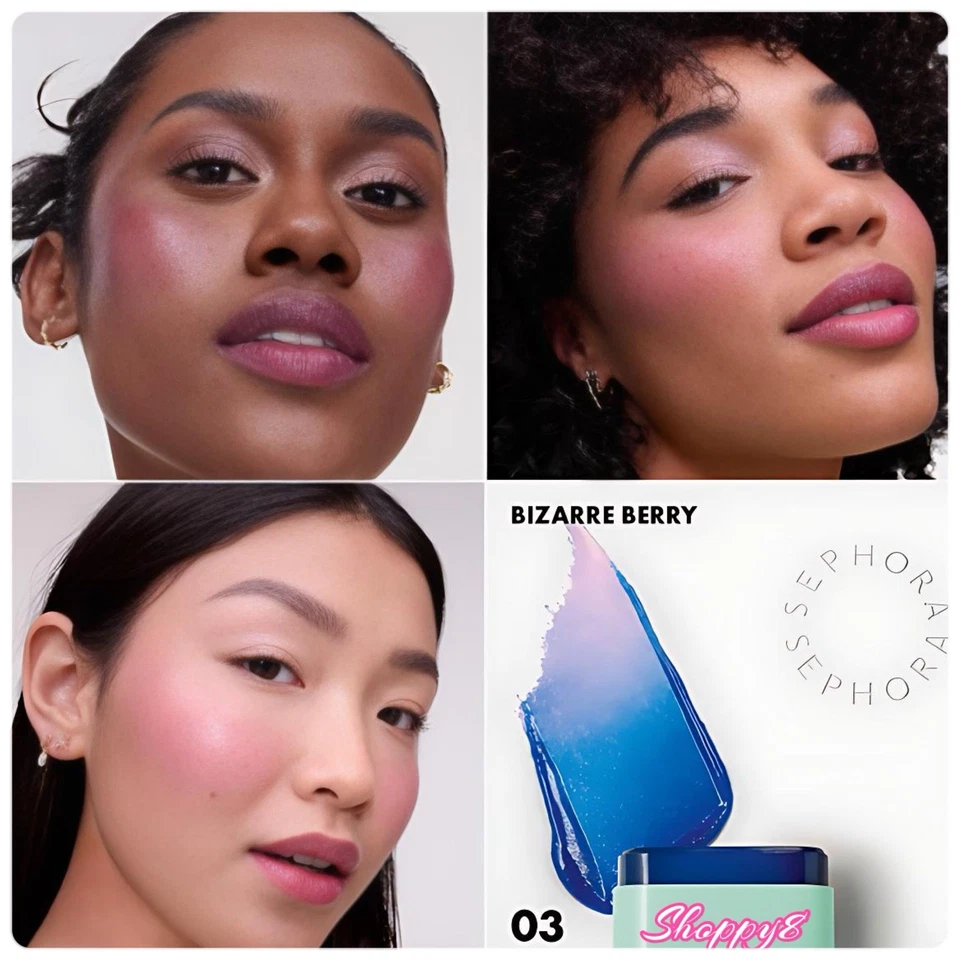 Aceite en barra Sephora Color Twister que cambia de color para labios y mejillas*Bizarre Berry* Foto 2 de 4