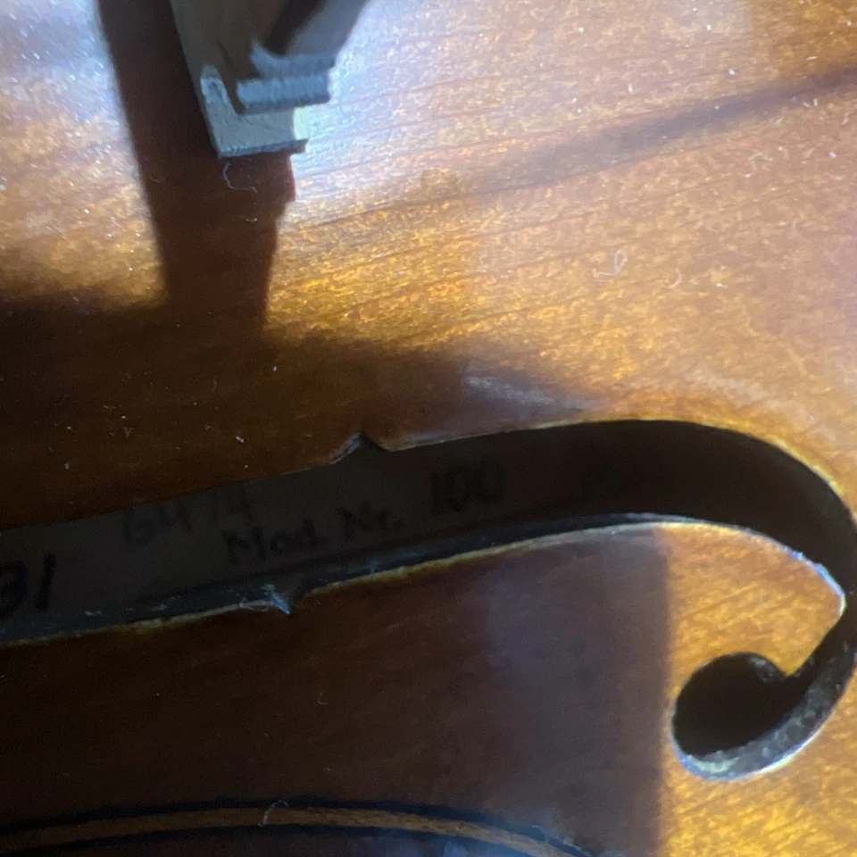 c.a. Violín Gotz Jr 2007 nr. 31 mod. Nº 100 6474 Foto 4 de 4