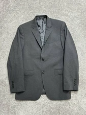 Lauren Ralph Lauren Blazer Jacket Mens 38 R Gray Slim Fit Wool Blend