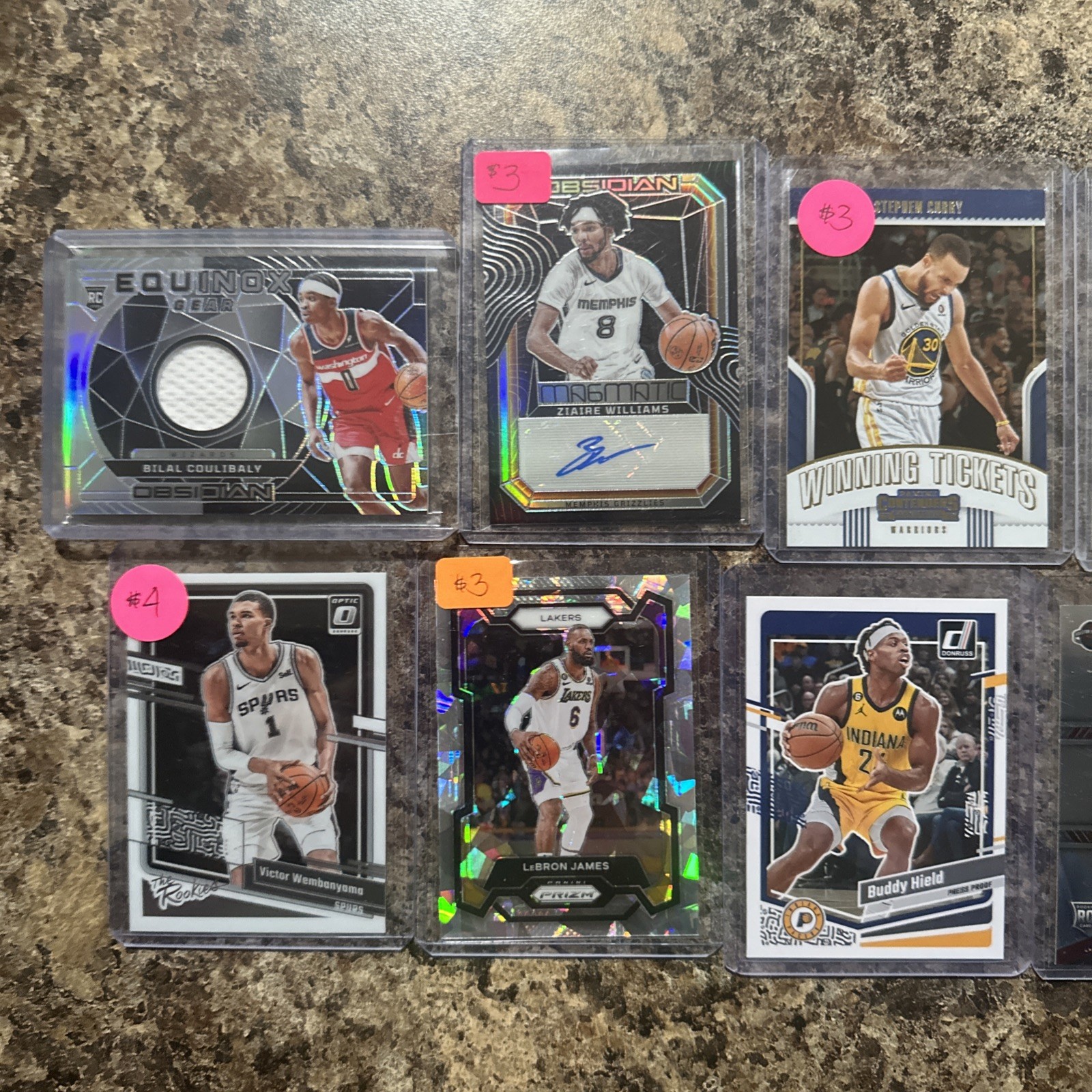 Star Basketball Card.s. Auto, Numbered, Patch N More Must See Pic view 2
