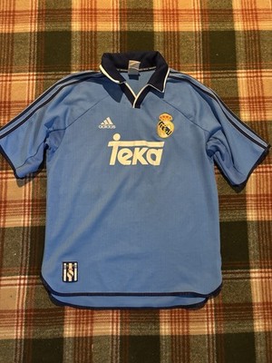 Vintage Real Madrid Men's Medium 1999-2000 Alternate Jersey | eBay