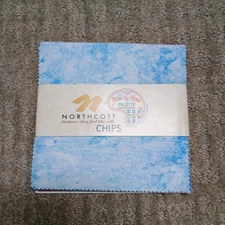 Northcott Chips 20 - 5” Fabric Squares Row By Row Home Sweet Home Palette Theme