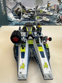 LEGO Agents Mission 4 Speedboat Rescue (8633) - Complete in Excellent Condition