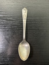 A Century of Progress 1933 Chicago World Fair Spoon Green Duck Silverplate