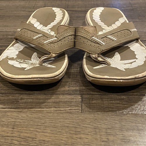 Clarks Collection Damen-Sandalen 9 M Breeze Sea Freizeit Slipper Riemen-Flats taupe - Bild 3 von 9