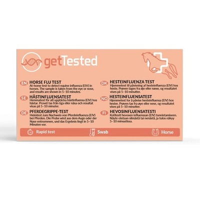 Pferdegrippe Schnelltest   Nasentupfer-Test auf Equine Influenza