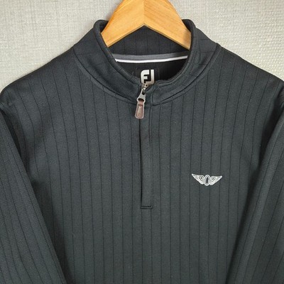 FOOTJOY x OLYMPIC CLUB Mens Medium Thick Performance 1/4 Zip Sweater Fleece Golf