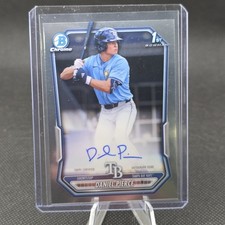 2026 Bowman Chrome 1st Daniel Pierce Auto #CPA-DP Tampa Bay Rays