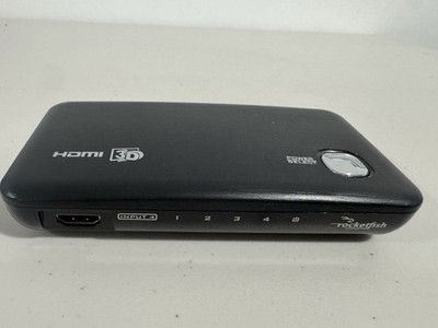 Rocketfish RF-G1185 4-Port HDMI 3D Switch Selector Box w/ Power Select
